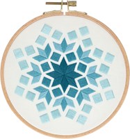 Rectangle Embroidery Kit 003 Turquoise