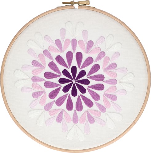Drop Embroidery Kit Purple-2