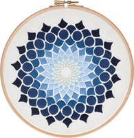 Kaleidoscope OG (20 cm) Embroidery Kit 002 Blue-2