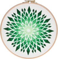Adamas Embroidery Kit Green-2
