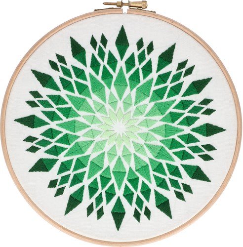 Adamas Embroidery Kit Green-2