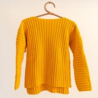 Yarn and Colors Brunch Time Sweater Crochet Kit 2 Satay XL-3