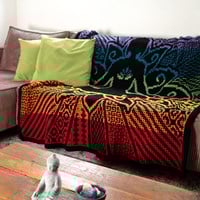 Beaming Buddha Blanket Chakra Crochet Kit - with digital pattern