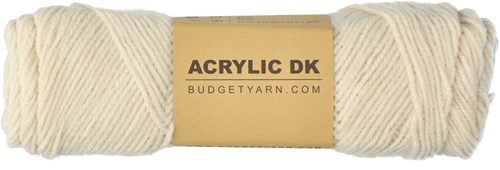 Budgetyarn Acrylic DK 002 Cream