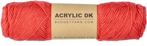 Budgetyarn Acrylic DK 041 Coral