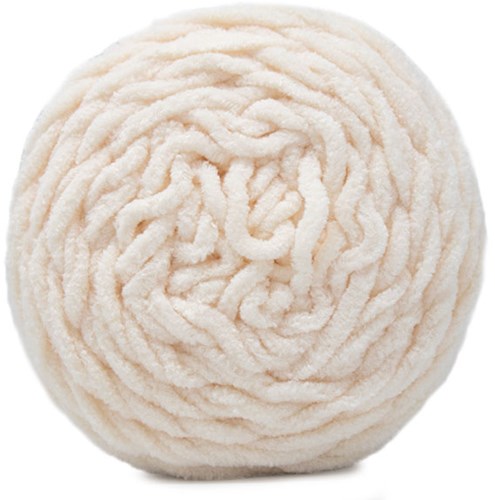 Budgetyarn Chunky Chenille 002 Cream-2