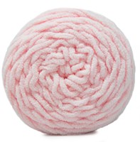 Budgetyarn Chunky Chenille 044 Light Pink-2
