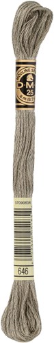 DMC 117MC Mouliné Spécial Embroidery Thread 8m 646