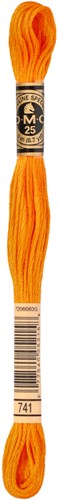 DMC 117MC Mouliné Spécial Embroidery Thread 8m 741
