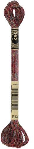 DMC 317W Mouliné Metallise Embroidery Thread 8m E130