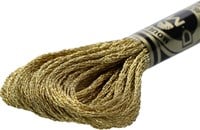 DMC 317W Mouliné Metallise Embroidery Thread 8m E3821-2