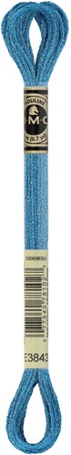 DMC 317W Mouliné Metallise Embroidery Thread 8m E3843