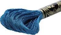 DMC 317W Mouliné Metallise Embroidery Thread 8m E3843-2