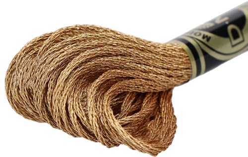 DMC 317W Mouliné Metallise Embroidery Thread 8m E436-2