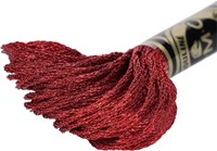 DMC 317W Mouliné Metallise Embroidery Thread 8m E815-2
