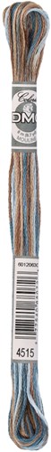 DMC 517 Mouliné Coloris Embroidery Thread 8m 4515