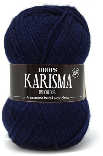 Drops Karisma Uni Colour 017 Navy-blue