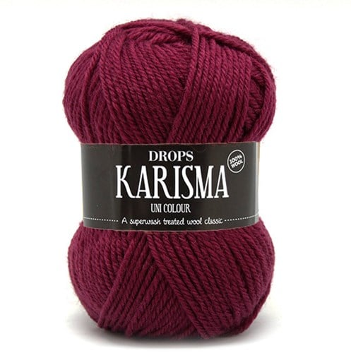 Drops Karisma Uni Colour 039 Dark-old-rose