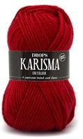 Drops Karisma Uni Colour 048 Wine-red