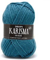 Drops Karisma Uni Colour 060 Blue-turquoise