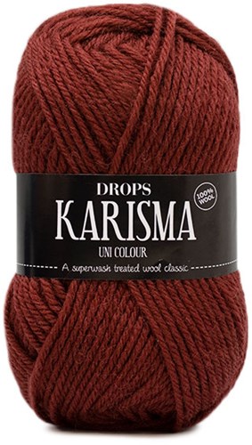 Drops Karisma Uni Colour 082 Wine Red