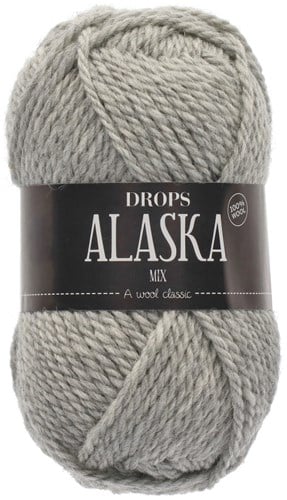 Drops Alaska Mix 003 Light Grey