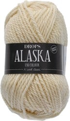 Drops Alaska Uni Colour 002 Off-white
