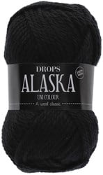Drops Alaska Uni Colour 006 Black