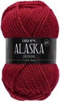 Drops Alaska Uni Colour 011 Dark-red