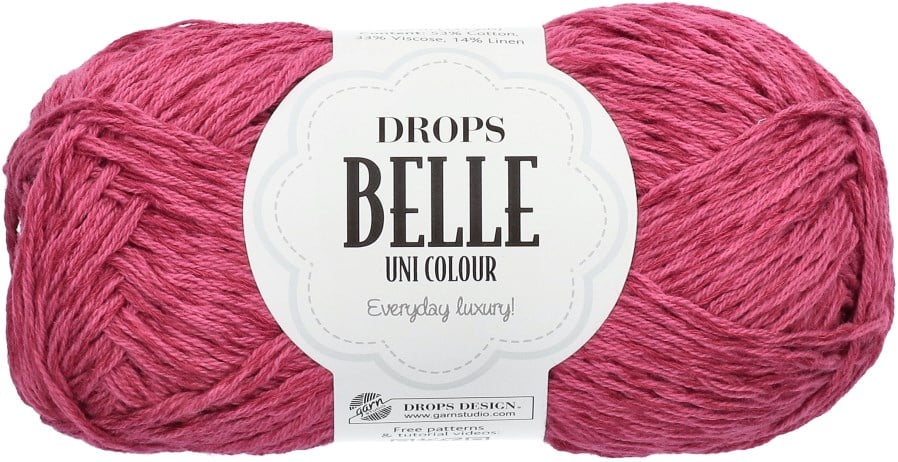 komponist Modig Forblive Drops Belle Uni Colour 12 Cherry | Yarnplaza.com