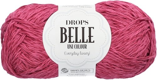 Drops Belle Uni Colour 12 Cherry