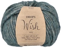 Drops Wish Mix 014 Zeegroen