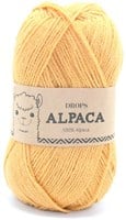 Drops Alpaca Uni Colour 2923 Goldenrod