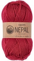 Drops Nepal Uni Colour 3608 pomegranate
