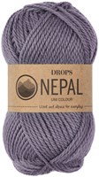 Drops Nepal Uni Colour 4311 Grey/Purple