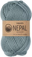 Drops Nepal Uni Colour 7139 Grey/Green