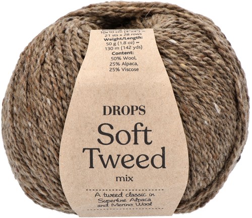 Drops Soft Tweed Mix 005 Grizzly bear