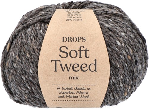 Drops Soft Tweed Mix 008 Peppercorn
