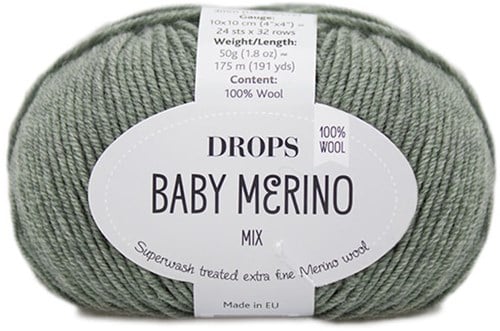 Drops Baby Merino Mix 050 Sage Green