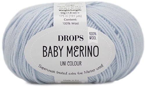 Drops Baby Merino Uni Colour 053 Dew