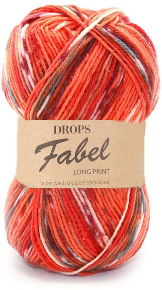 Drops Fabel Print 153 Texmex | Yarnplaza.com