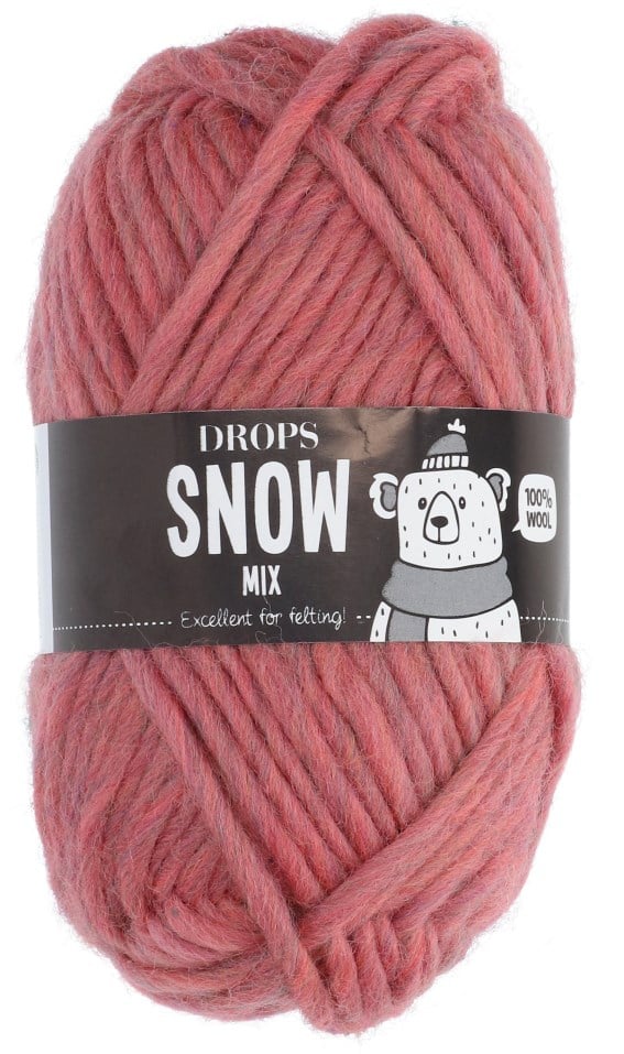 Drops Snow Mix 83 Mauve | Yarnplaza.com
