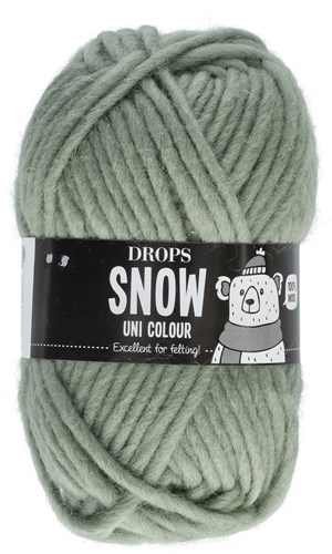 Drops Snow Uni Colour 098 Sage Green