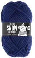 Drops Snow Uni Colour 015 Dark Blue