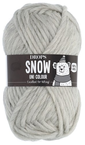 Drops Snow Uni Colour 053 Light Grey