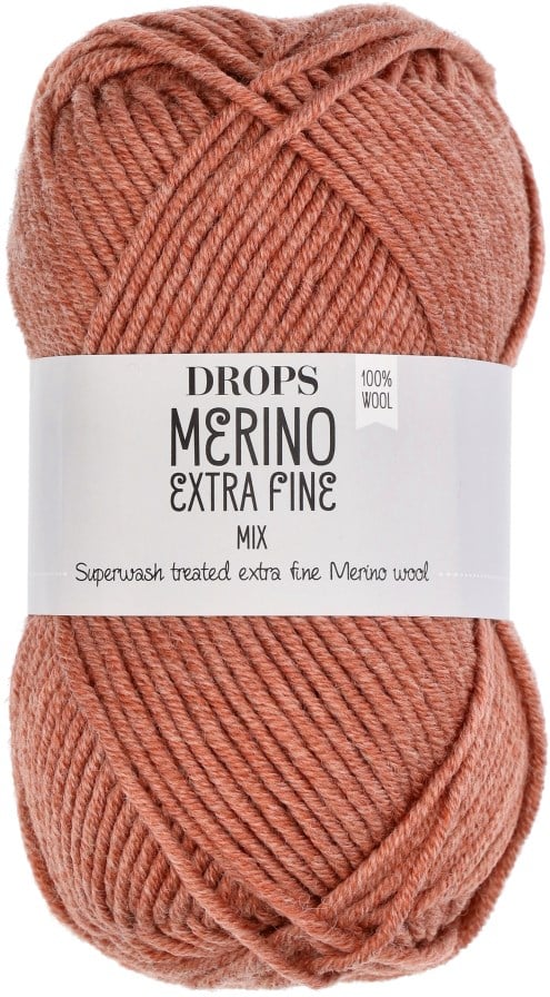 Bliv sur Habubu sommerfugl Drops Merino Extra Fine Mix 45 Blush | Yarnplaza.com