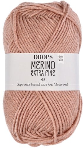 Drops Merino Extra Fine Mix 46 Desert rose