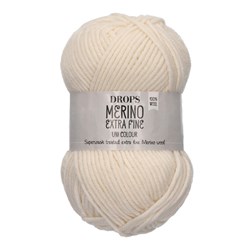 Drops Merino Extra Fine Uni Colour 01 Off White