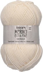 Drops Merino Extra Fine Uni Colour 01 Off White