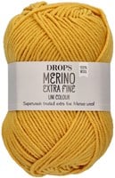 Drops Merino Extra Fine Uni Colour 30 Mustard